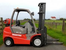 2017 MANITOU MI25G LPG FORKLIFT – 2.5 TONNE – DUPLEX MAST