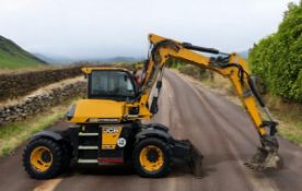 2017 JCB HYDRADIG 110W WHEELED EXCAVATOR / DIGGER