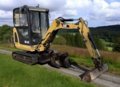 CATERPILLAR 301.8 C MINI EXCAVATOR / DIGGER – 1.8T (2009)