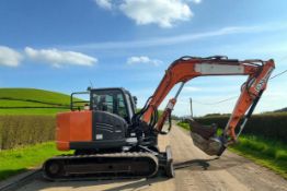 2018 HITACHI ZX85USB-5A EXCAVATOR 8 TON
