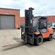 2006 TOYOTA 02-7FD50 DIESEL FORKLIFT