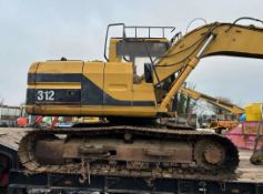 CATERPILLAR 312 EXCAVATOR DIGGER – FOR PARTS / REPAIR