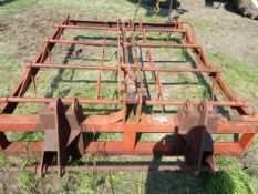 BIG BALE GRAB C/W JCB BRACKETS