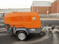 2022 ATLAS COPCO XAS 58-7 ROAD TOW COMPRESSOR