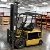 **(INCLUDES CHARGER)**2004 CAT EP30K-PAC ELECTRIC FORKLIFT TRUCK