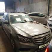 2014 MERCEDES-BENZ E220 AMG SPORT CDI AUTO – 2.1 DIESEL AUTOMATIC SALOON - NO VAT ON HAMMER