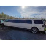 2004 FORD 9 SEATER STRETECHED LIMOUSINE - GAS BI-FUEL - 2 PREVIOUS KEEPERS - NO VAT ON HAMMER