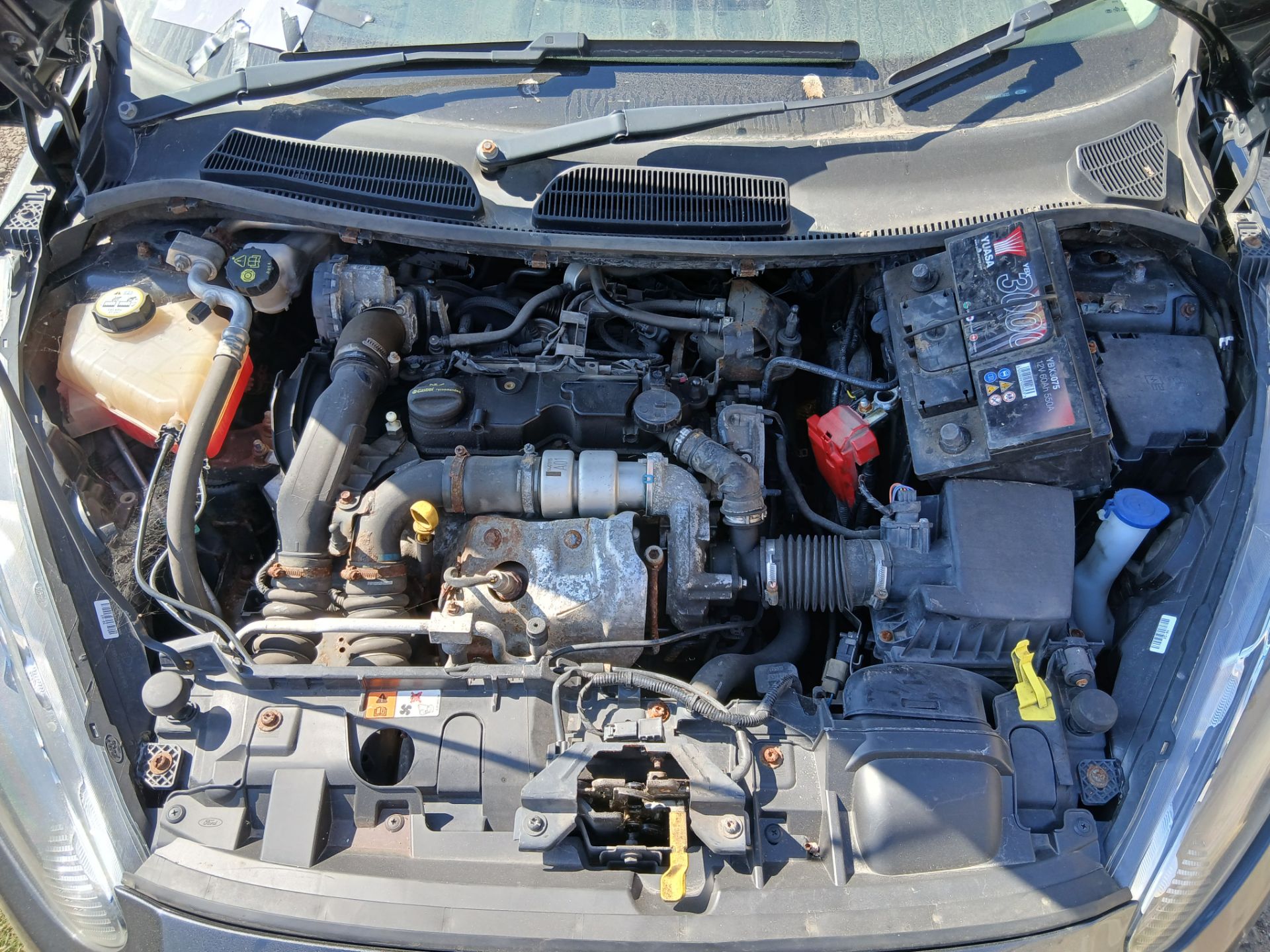 2015 FORD FIESTA BASE TDCI – CAR DERIVED VAN – 1499CC DIESEL >>--NO VAT ON HAMMER--<< - Image 12 of 13