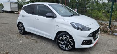 2021 HYUNDAI I10 N LINE T-GDI 1.0 PETROL MANUAL HATCHBACK – 17K MILES >>--NO VAT ON HAMMER--<<