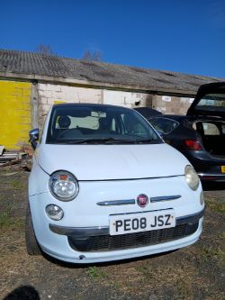 2008 FIAT 500 POP M-JET RHD - HPI CLEAR - EST MILEAGE 130K - NO VAT ON HAMMER