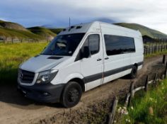 2017 MERCEDES-BENZ SPRINTER 516CDI LWB VAN (EX POLICE / RIOT VAN)