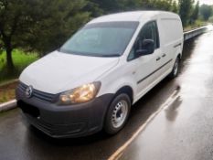2012 VOLKSWAGEN CADDY MAXI C20 BLUETECH TDI PANEL VAN >>--NO VAT ON HAMMER--<<