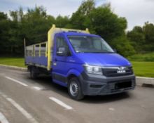 **(ONLY 84K MILEAGE)** 2020 MAN TGE 3.140 LWB DROPSIDE