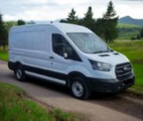 **(ONLY 90K MILEAGE)** 2020 FORD TRANSIT 290 LEADER MWB L2H2 130BHP>>--NO VAT ON HAMMER--<<