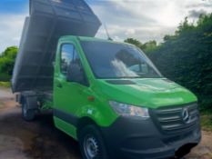 **(ONLY 108K MILEAGE)** 2020 MERCEDES-BENZ SPRINTER 314 CDI TIPPER – 20 REG