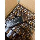 216 X MIX OF SHADES OF TIGI HAIR DYE 60ML, NO EXPIRY - GREAT FOR RESALE