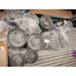 TERRAIN - 152.4G 4" DUCT COWEL GREY 110MM - NEW - JOBLOT OF 37