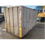 12FT X 6FT SECURE SHIPPING CONTAINER / CANTEEN / OFFICE
