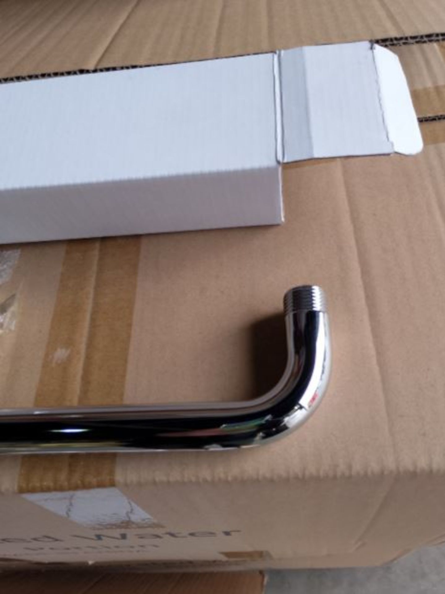 JOBLOT OF 26 SHOWER ARM 400MM WALL ROUND - Image 3 of 5