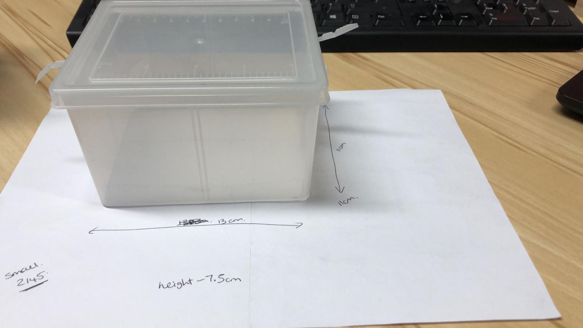750x Small Plastic Box and Lid- 50 units per box * Images may not be ...