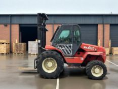 2004 MANITOU M26-4 ROUGH TERRAIN DIESEL FORKLIFT – 2,600 KG CAPACITY – STANDARD MAST