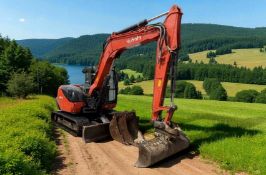 KUBOTA KX080-4 8.3T MIDI EXCAVATOR / DIGGER – 2019 – 5,002 HOURS