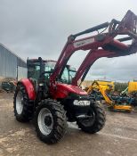 2017 CASE LUXXUM 120 TRACTOR WITH LOADER