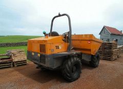 2015 TEREX 6-TON SITE DUMPER – JCB 4-CYLINDER TURBO DIESEL