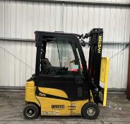 **(INCLUDES CHARGER)** YALE ERP16VF ELECTRIC FORKLIFT 2019 – 1600KG / 3000 HRS