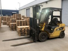 2014 CAT GP25NT LPG FORKLIFT – 2,500 KG CAPACITY