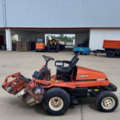 KUBOTA AM3300 DIESEL GARDEN TRACTOR GRASS CUTTER WITH COLLECTOR