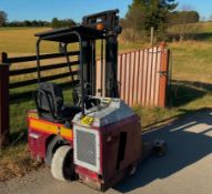 2010 PALFINGER MOFFAT DIESEL FORKLIFT TRUCK / ALL-TERRAIN TELEHANDLER