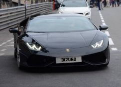 BRUNO REG PLATE ON RETENTION - (B12UNO) - NO VAT ON HAMMER