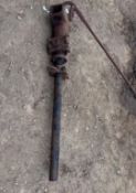 EMPIRE VINTAGE CAST IRON WATER PUMP