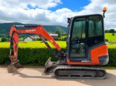 2017 KUBOTA KX027-4 MINI DIGGER – 2.7 TON EXCAVATOR
