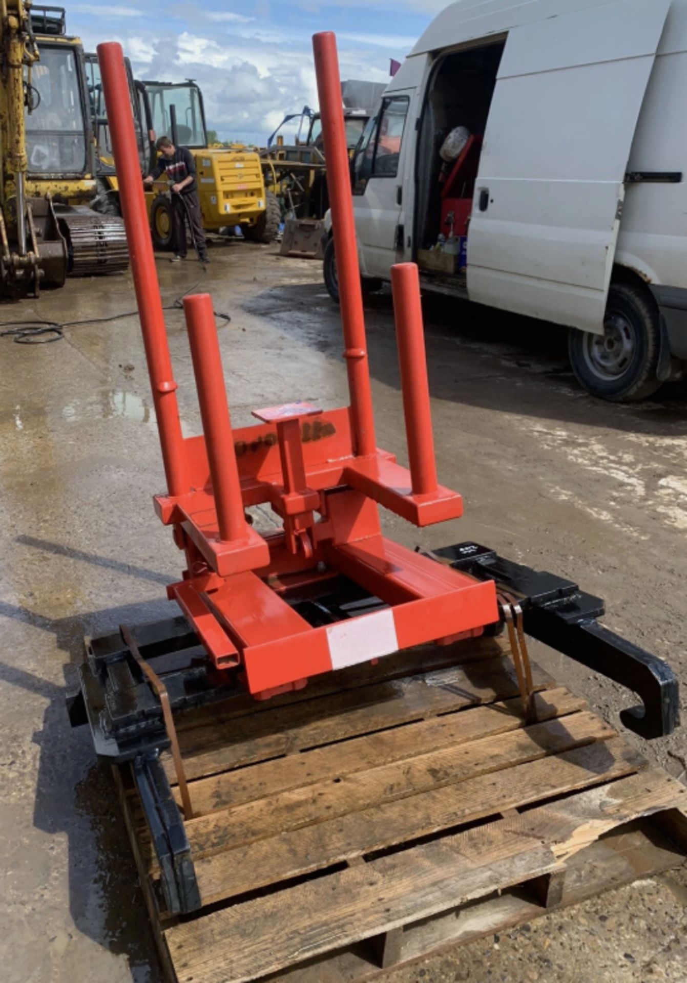 NEW HALLAM BARREL GRAB TO SUIT JCB TELEHANDLER - Image 4 of 5