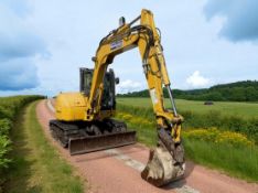 KOMATSU PC80MR-5 MINI EXCAVATOR