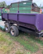 8 TON TIPPING TRAILER