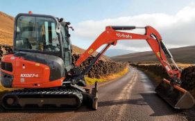 KUBOTA KX027-4 2.7T MINI EXCAVATOR / DIGGER – 2019