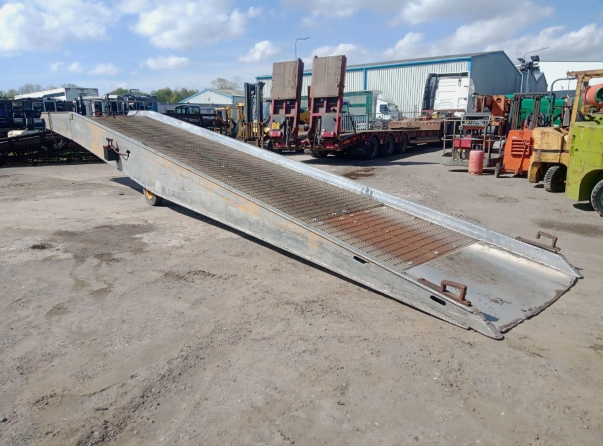 Container Slide Down Ramp Copperloy Container Loading RampType: Mobile Loading Ramp for ...