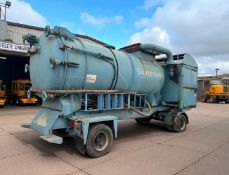 1993 WHALE DRY MATTER VACUUM TANKER – TIPPING BODY WITH FILTRATION SYSTEM