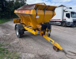 2007 ECON TOWABLE SALT GRITTER SPREADER TRAILER