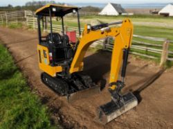 2022 JCB 19C-1E 1.9T ELECTRIC MINI EXCAVATOR / DIGGER