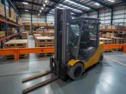 2017 JUNGHEINRICH DFG535S LPG FORKLIFT