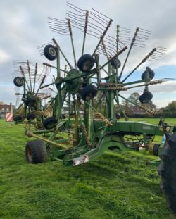KRONE SWADRO 1400 4 ROTOR RAKE