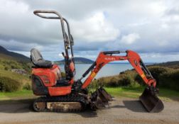 KUBOTA K008-3 MICRO EXCAVATOR / DIGGER – 2020