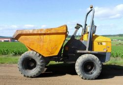 2010 TEREX TA9 – 9 TON SITE DUMPER – PERKINS 4-CYLINDER TURBO DIESEL