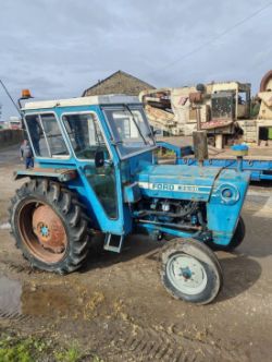 FORD 2600 TRACTOR WITH DUNCAN CAB>>--NO VAT ON HAMMER--<<