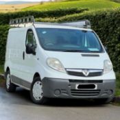 **(ONLY 115K MILEAGE)**2011 VAUXHALL VIVARO 2.0 2900 CDTI FWD L1 PANEL VAN >>--NO VAT ON HAMMER--<<