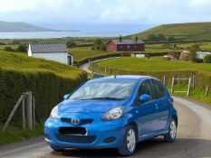 **(ONLY 85K MILEAGE)** 2009 TOYOTA AYGO 1.0 VVT-I BLUE 5DR >>--NO VAT ON HAMMER--<<